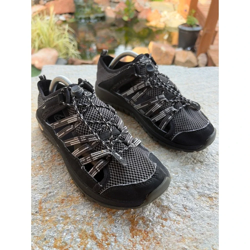 Chaco OutCross Evo Kids Junior Black Water Shoes Hiking Sandals J180269 Size 5